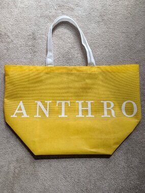 Anthropologie Large Reusable Shopping Tote Bag